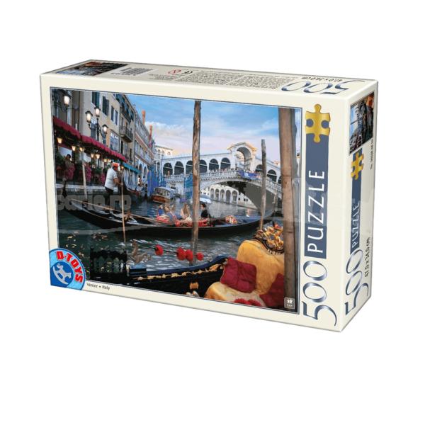 D-TOYS PUZZLE 500T 48x34cm VENISE ITALY